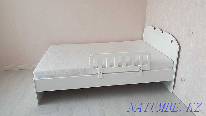 Children's bed, Poland, almost new, selling with a mattress. Pavlodar - photo 1