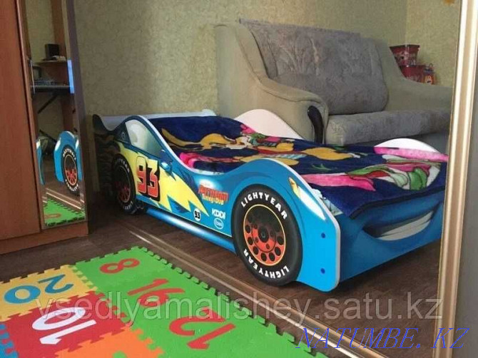 Children's car bed Belmarco! 140x70cm. Super quality! There is the Caspian Sea! Karagandy - photo 5