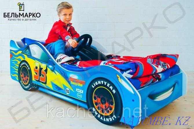 Children's car bed Belmarco! 140x70cm. Super quality! There is the Caspian Sea! Karagandy - photo 2