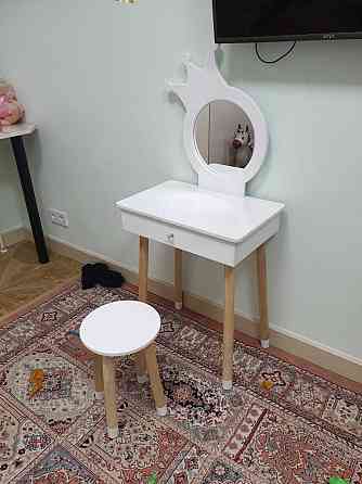 Туалетный столик с зеркалом детский диван шкаф купе тумба Алматы