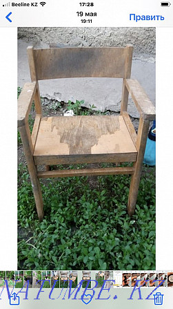 Детский стул ссср бу деревяный до 7 лет  - изображение 1