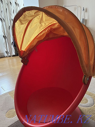 Кресло Ikea цвет красный  - изображение 1