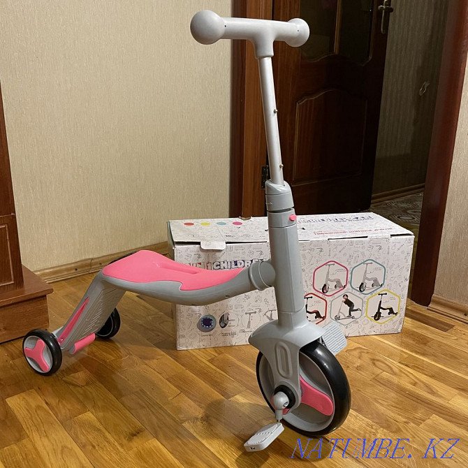 I will sell a children's bike scooter balance bike 3 in 1 Almaty - photo 1