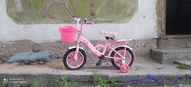 Балаларға арналған 4 доңғалақ велосипед сатамын  Талғар  - изображение 2