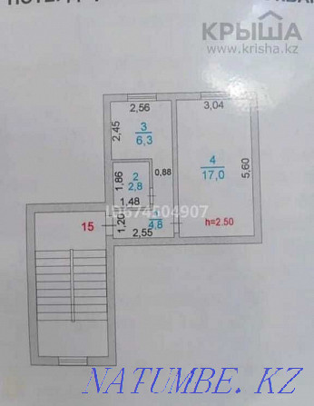 1-room apartment Atyrau - photo 1