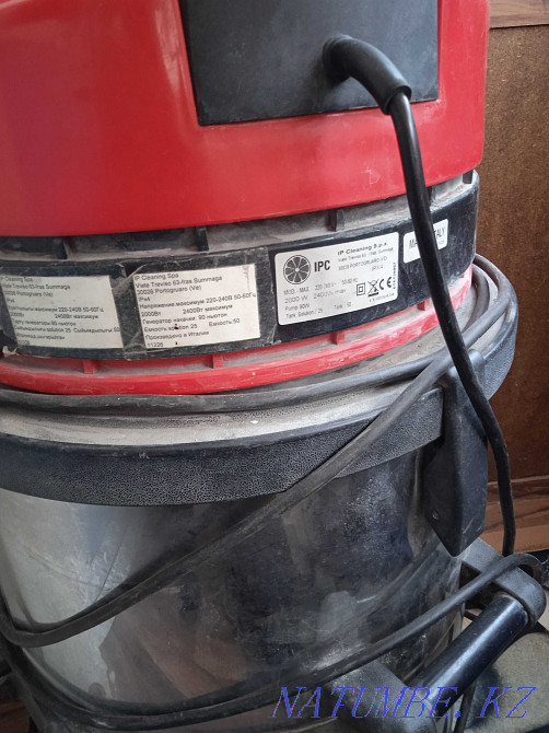Пылесосы IPC Portotecnika Max Ga , 2400 W, бу, в нерабочем состоянии Алматы - изображение 6