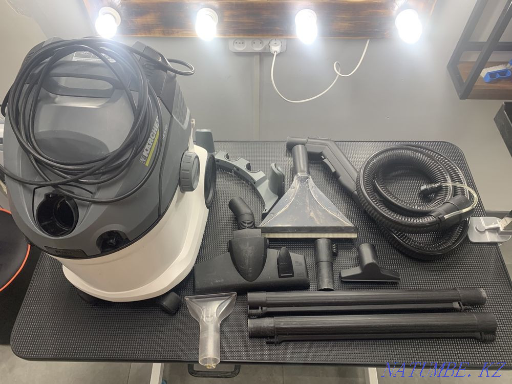 Sell powerful washing vacuum cleaner KARCHER SE 6.100 in good condition Astana - photo 3