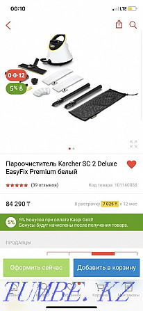 Пароочиститель Karcher Шымкент - изображение 2