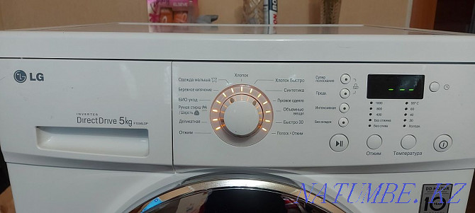 LG direct drive automatic 5kg In perfect condition Delivery. Karagandy - photo 5