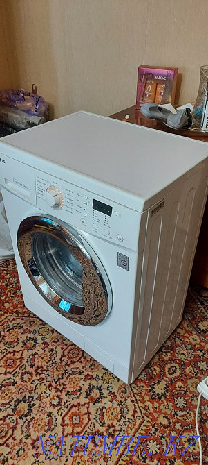 LG тікелей жетекті автоматты 5 кг Өте жақсы жағдайда Жеткізу.  Қарағанды - изображение 3