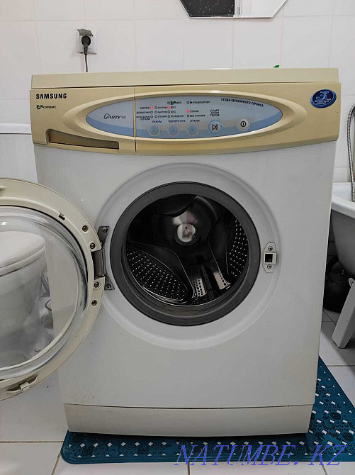 Samsung washing machine for sale. Almaty - photo 2