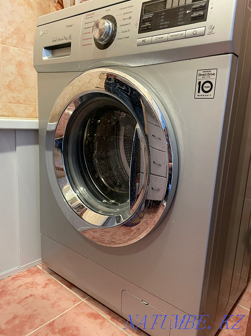 Used LG washing machine, load 7 kg Karagandy - photo 4