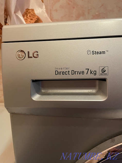 Used LG washing machine, load 7 kg Karagandy - photo 2