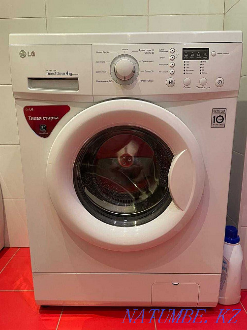 Стиральная машина LG F1068SD, 4kg Алматы - изображение 1