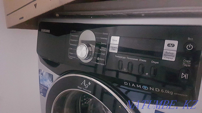 Samsung DIAMOND Silver Ag+ Technology washing machine for sale. Astana - photo 2