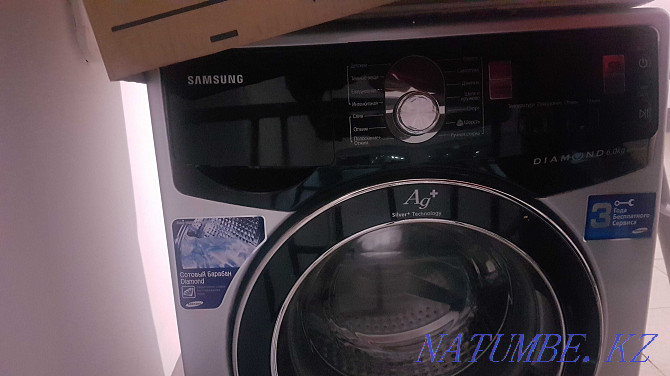 Samsung DIAMOND Silver Ag+ Technology washing machine for sale. Astana - photo 1