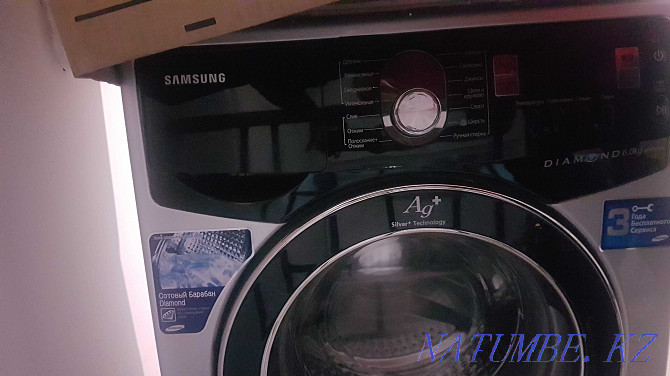 Samsung DIAMOND Silver Ag+ Technology washing machine for sale. Astana - photo 3