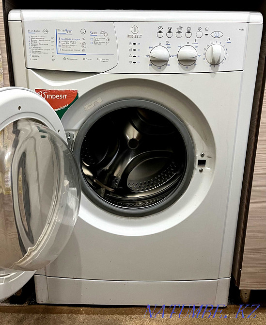 Стиральная м/а "Indesit-WIL85" б/у 5 кг Талдыкорган - изображение 4