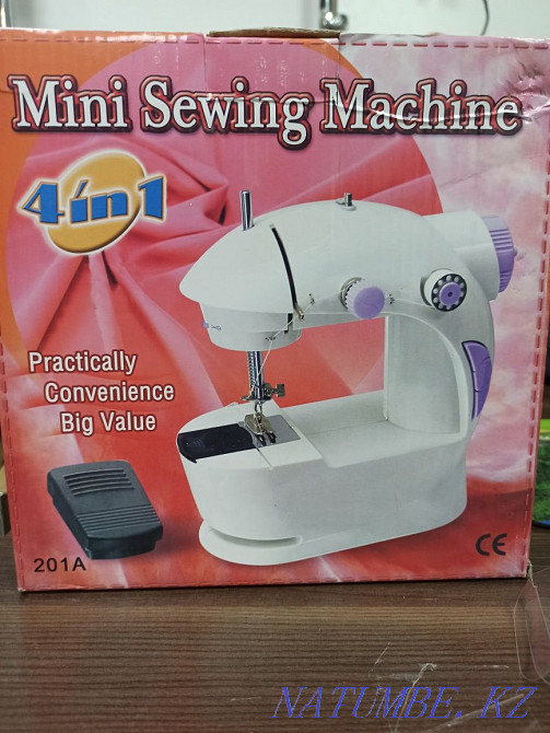 Портативная мини швейная машинка Mini Sewing Machine Астана - изображение 2