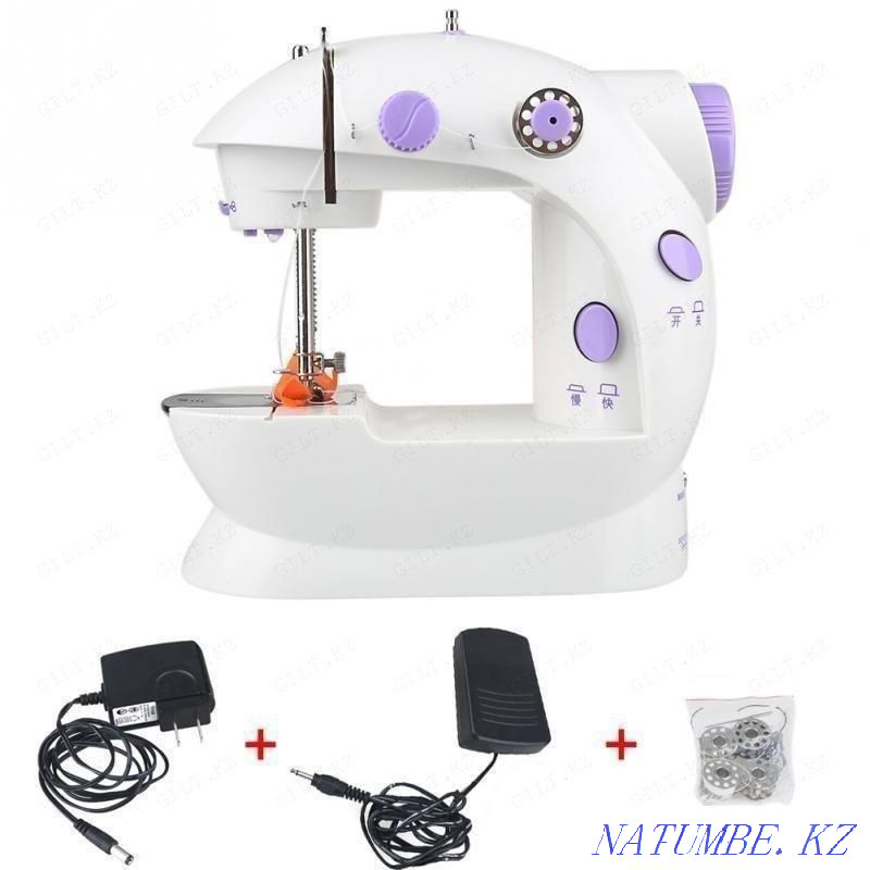 Портативная мини швейная машинка Mini Sewing Machine Астана - изображение 1
