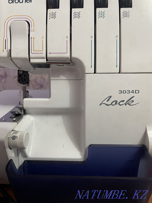 Швейная машина Оверлок Brother 3034D Тараз - изображение 3