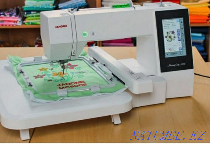 Urgently!!! Sewing embroidery machine. JANOME Memory n 500 E. In Balkhash Balqash - photo 3
