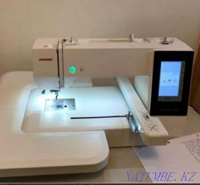 Urgently!!! Sewing embroidery machine. JANOME Memory n 500 E. In Balkhash Balqash - photo 2