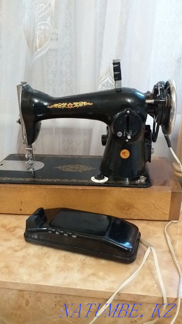 I will sell a desktop electric sewing machine Podolsk with a foot drive Semey - photo 3