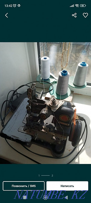 Sell sewing overlocker Kostanay - photo 1