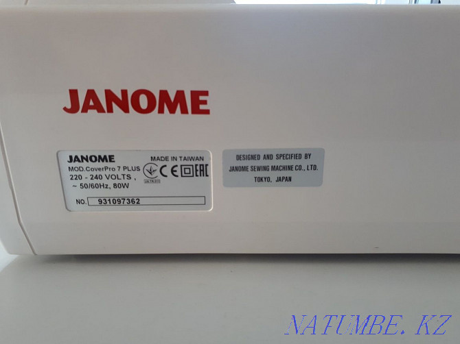 Қақпақ тігісі JANOME Cover Pro 7 plus  Қостанай  - изображение 4