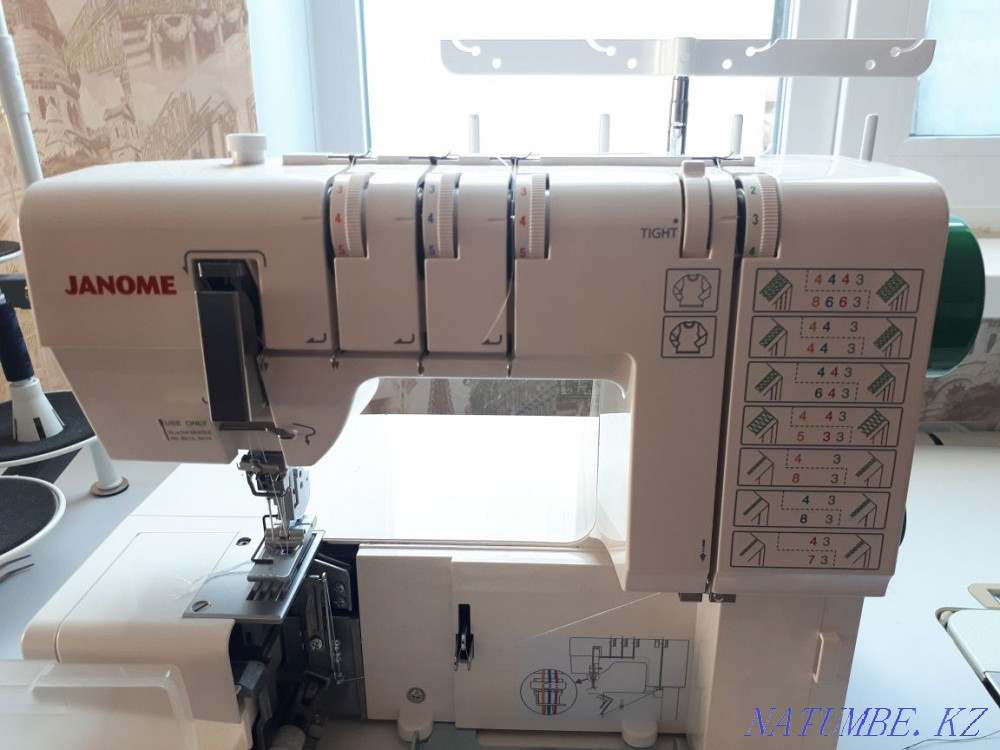 Cover stitcher JANOME Cover Pro 7 plus Kostanay - photo 3
