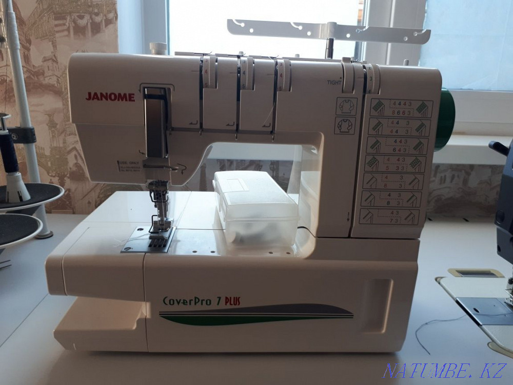 Cover stitcher JANOME Cover Pro 7 plus Kostanay - photo 7