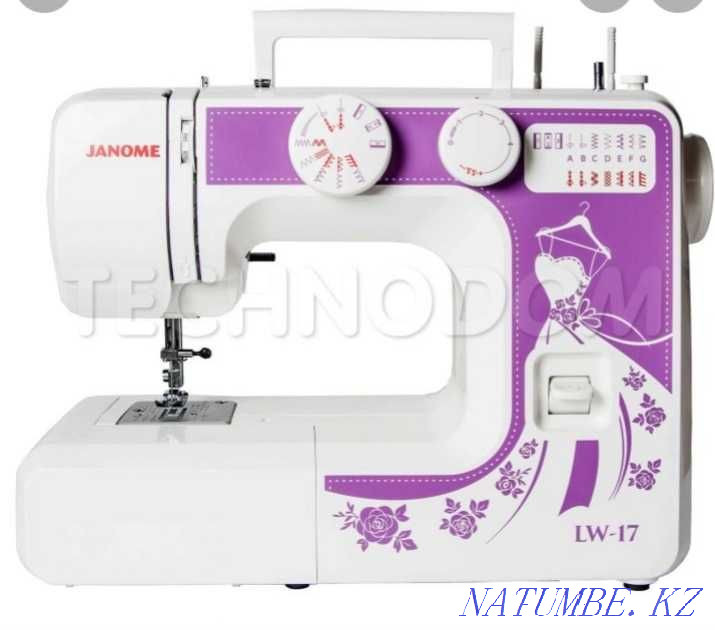 Швейная машина Janome LW-17 Атырау - изображение 1