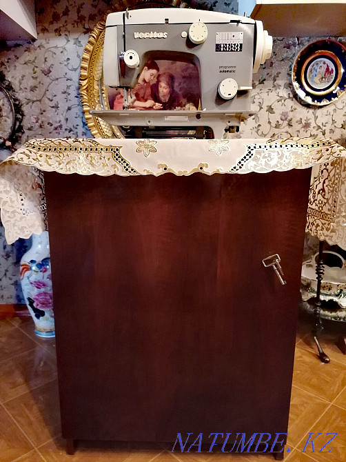 Швейная машинка Veritas 8014/35,с тумбой, новая, ГДР Шымкент - изображение 1
