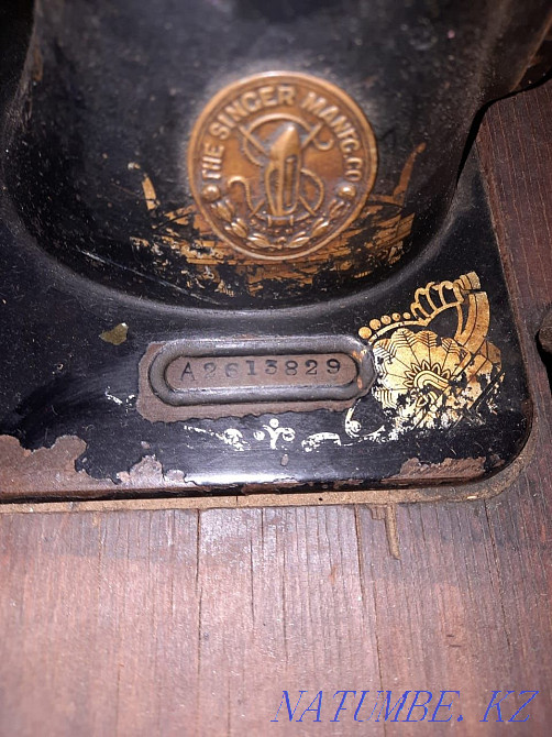 Машинка швейная Singer , 1896 до 1905 года в рабочем состоянии. Кокшетау - изображение 1