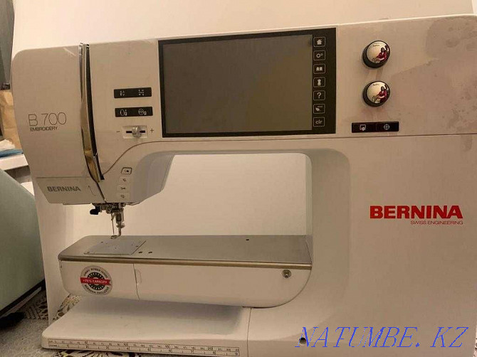 Bernina B700 кесте тігу машинасы  Алматы - изображение 1