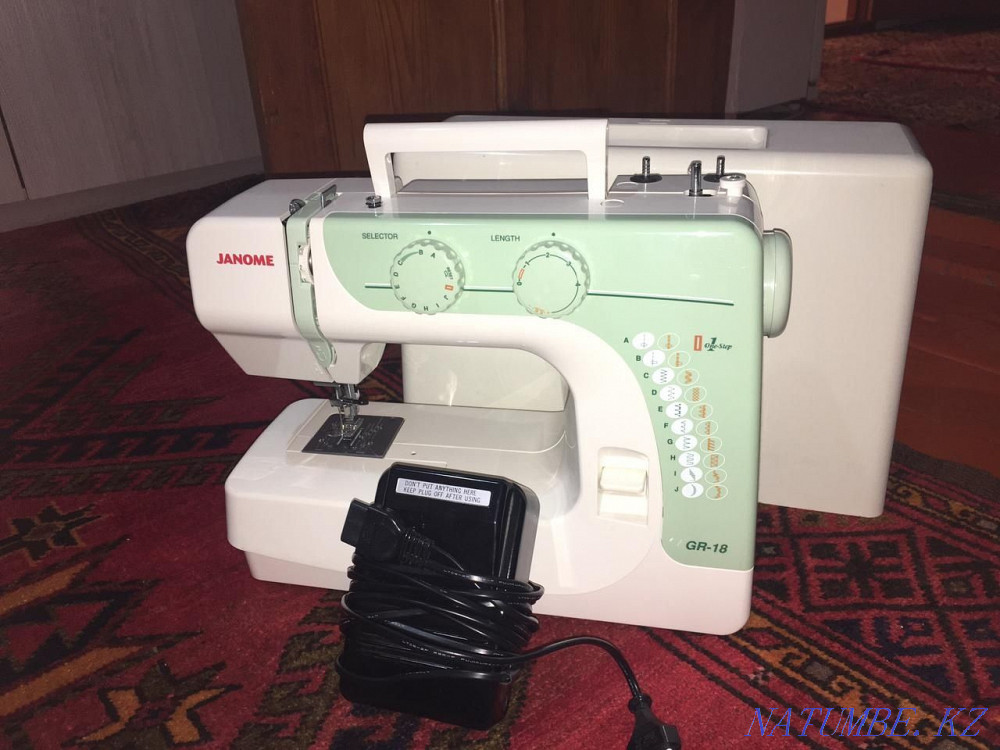 Janome tigіn mashinasy satylady tez arada zha?dayi zha?sy k?p ?oldanba?an Kyzylorda - photo 1