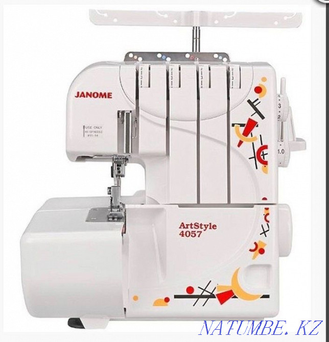 Новый Оверлок Janome ArtStyle 4057/АТЫРАУ/В РОЗНИЦУ Атырау - изображение 1