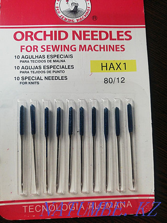 Needles for household sewing machines Almaty - photo 2