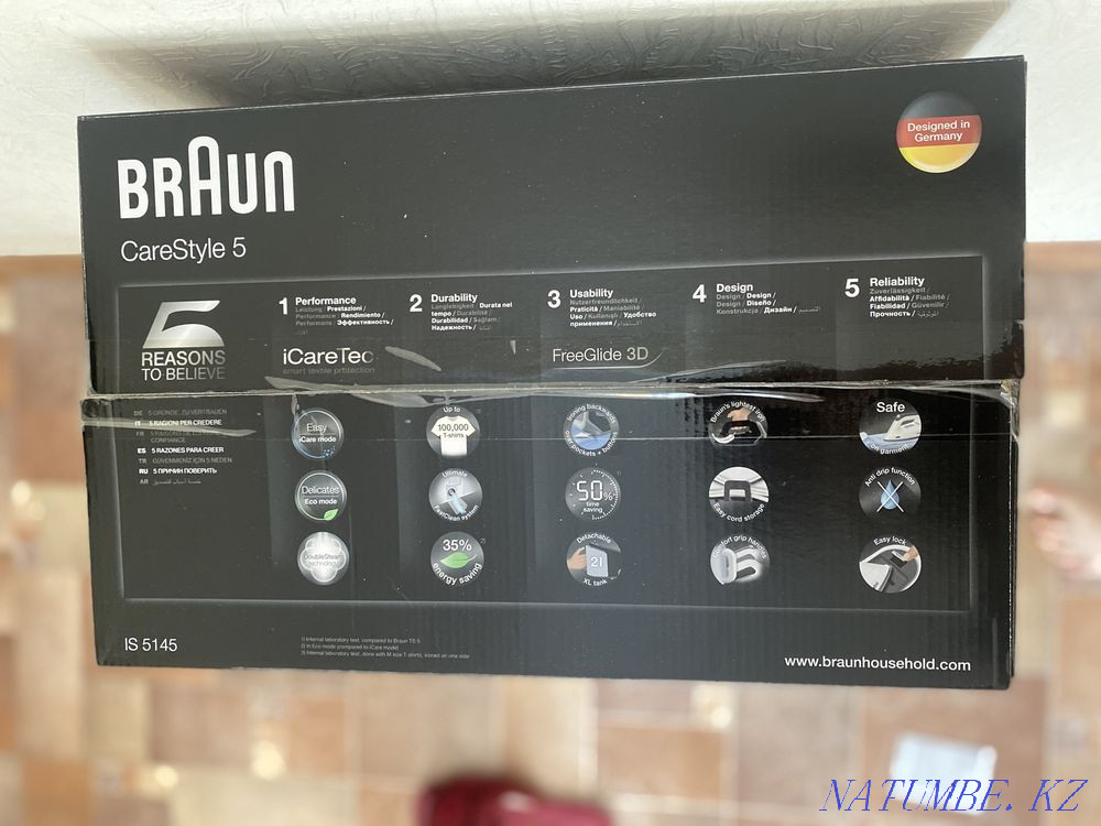 Новый парогенератор Braun is-5145 Алматы - изображение 7