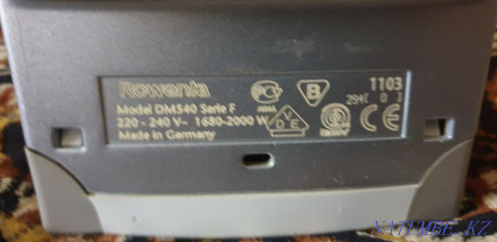 Продам или обменяю утюг Rowenta(оригинал) Уральск - изображение 3