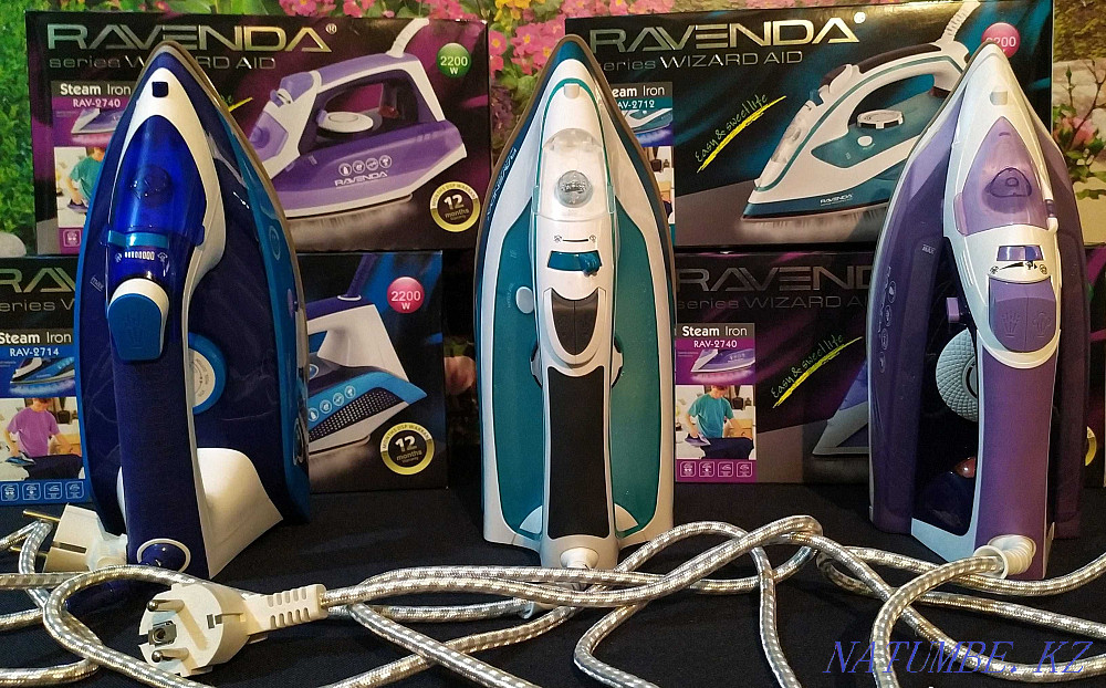 Iron with steam cleaner, latest generation. NEW. DELIVERY. Almaty - photo 1