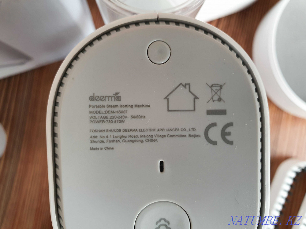 Отпариватель Xiaomi Deerma Portable Steam Ironing Machine Алматы - изображение 4