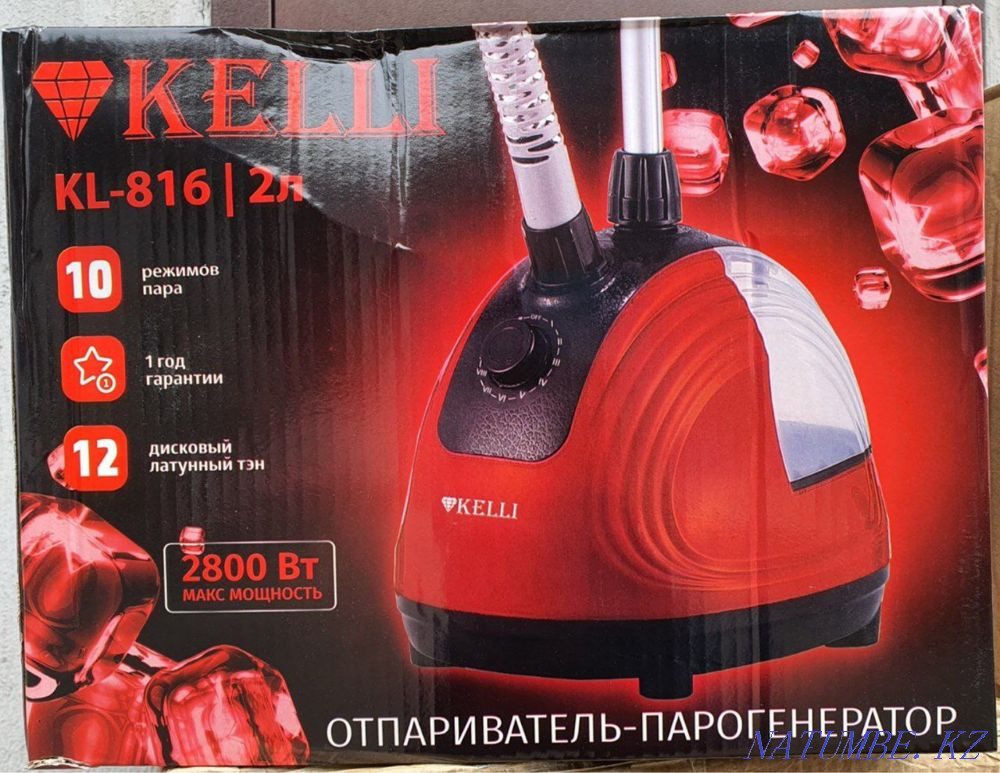 Паровый утюг с вешалками Отпариватель утюг с вешалками Алматы - изображение 5