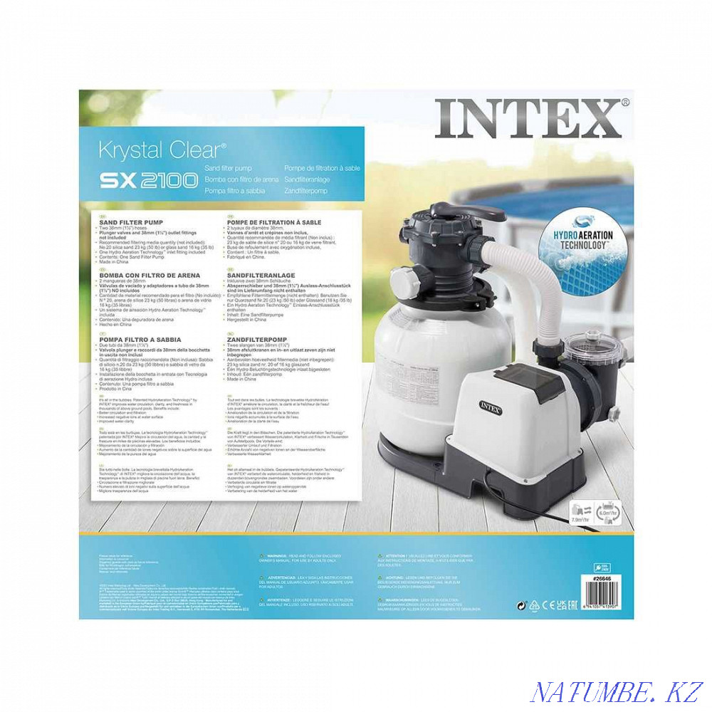 Sand pump filtering 3502l-h Atyrau - photo 1