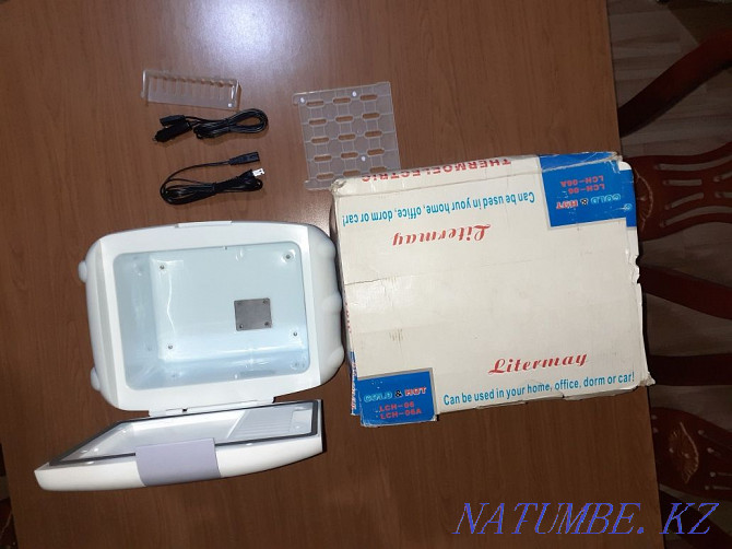 Portable, travel, refrigerator, charged via car cigarette lighter Almaty - photo 2