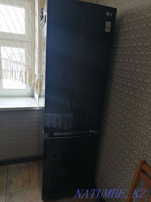 LG холодильник на запчасти. Почти новый, причину не знаем.Можно ремонт Актобе - изображение 1