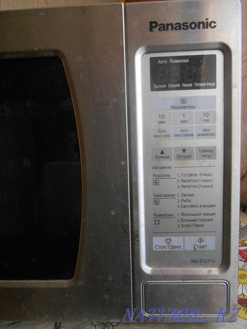 Panasonic NN-ST271S микротолқынды пеші  Қарағанды - изображение 1