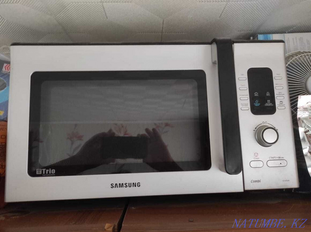 Microwave oven with Samsung grill. Large volume. Karagandy - photo 1