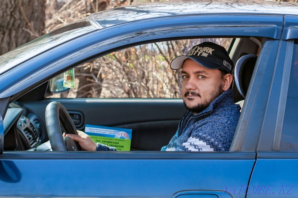 көлік нұсқаушысы! жүргізуді үйрету! Алматы! жүргізу жөніндегі нұсқаушы!  Алматы - изображение 1